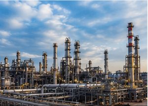 Petrochemical plant process units